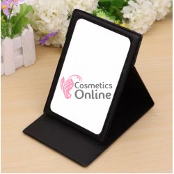 Oglinda cosmetica cu suport de culoare Neagra